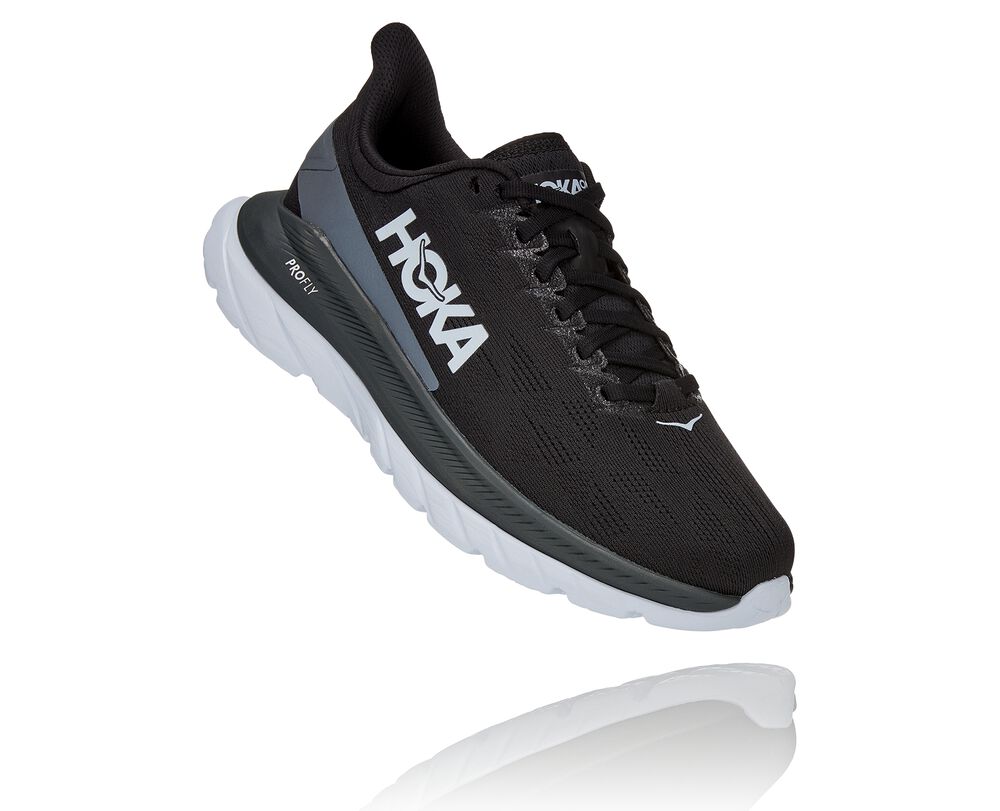 Hoka One One Mach 4 Löparskor Dam Svarta/MörkGrå - SE-4693825